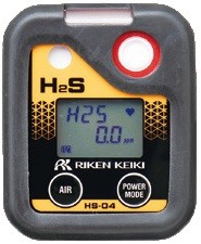 理研計器 HS-04 蓄電池遣りかた硫化H価値付ける器 ポータブルガスモニター 屁っ放りさがし当てる器 RIKEN