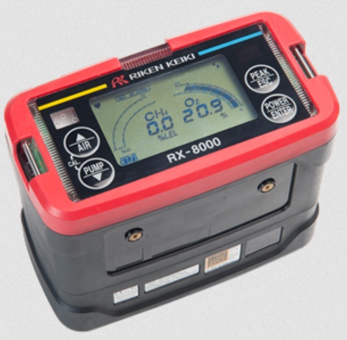 理研計器 RX-8000-HC/CH4ポータブルガスモニター 乾電池仕様 RIKEN|ハカルドットコム 店