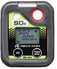理研計器 SC-04 乾電池仕様 二酸化硫黄測定器 ポータブルガスモニター ガス検知器