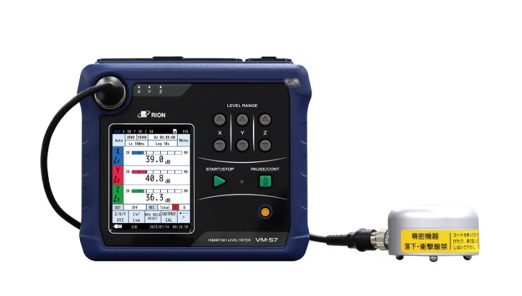 リオン VM-57EX 振動レベル計 VX-57EX付