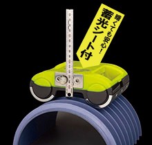 ヤマヨ測定機 HK-PRO 管工事専用 ヒューム管気泡管水準器 PRO