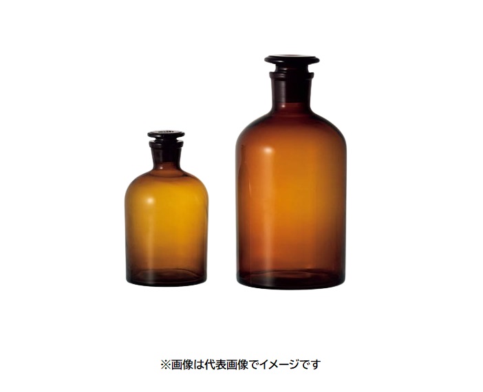 74-1398  2.5L 茶 自動小銃ビュレット用試薬瓶 細口 花・ガーデン・DIY-ビュレット