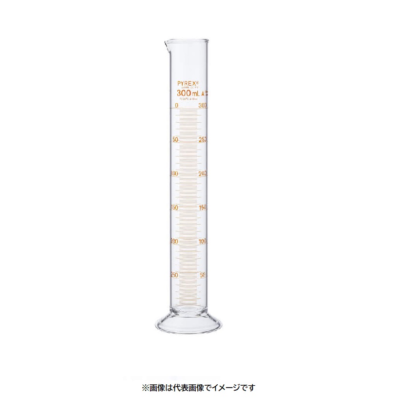 PYREX 3022JIS-300 300ml 3022JIS-300 メスシリンダー