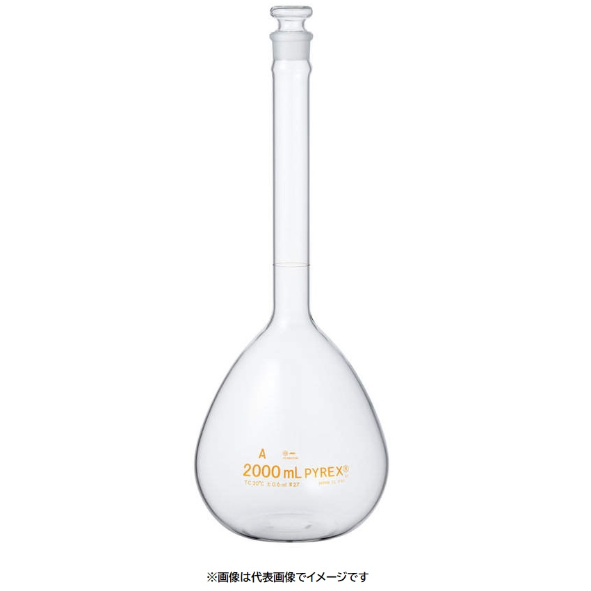 PYREX 5640JIS-5L 5000ml 5640JIS-5L 刃針瓶 白