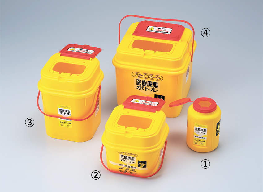 医療廃棄ボトル 5L 18504 8個入