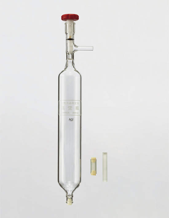 大気ガス採取用真空瓶 1000ml