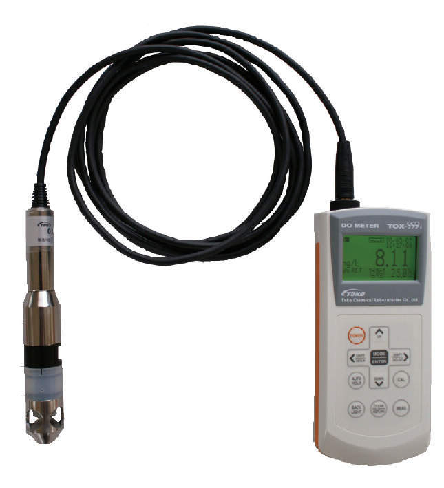 東興化学研究所 DOメータ TOX-999 ポータブルDO測定器 TOKO|ハカルドットコム 店