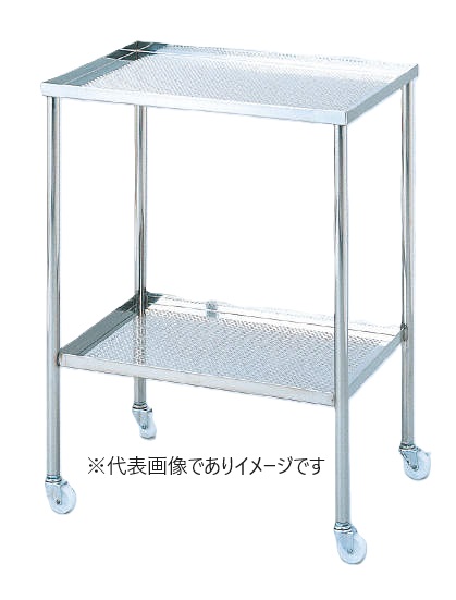 (直送)ステンレスパンチングワゴン PW-2B|ハカルドットコム 店