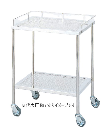 (直送)ステンレスパンチングワゴン PW-3A