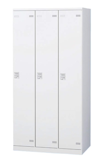 (大型)ロッカー 3人用 文字盤錠 SLBW-3-D2