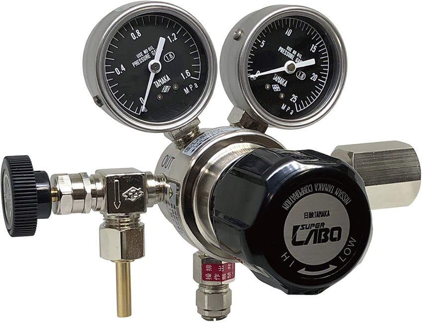 圧力調整器(N2・Ar)LAB1-1414V|ハカルドットコム 店