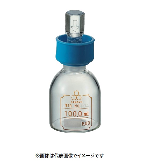 三商 81-0007 ゴムカラー 100ml 三商印 電極用フラン瓶