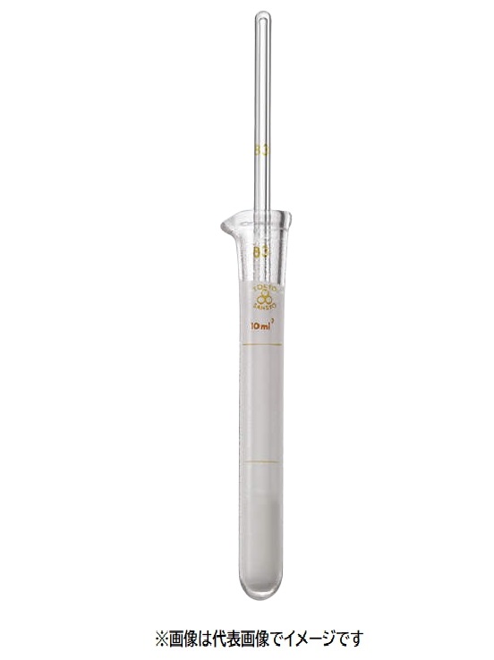 三商 81-0485 硝子製 イボ付キ 5ml 三商ホモジナイザーETFEコート