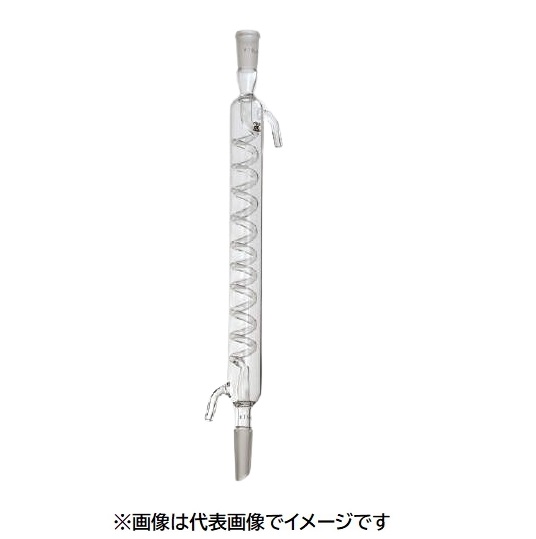 三商 共通冷却器 蛇管 300mm 上部19/38 下部19/38
