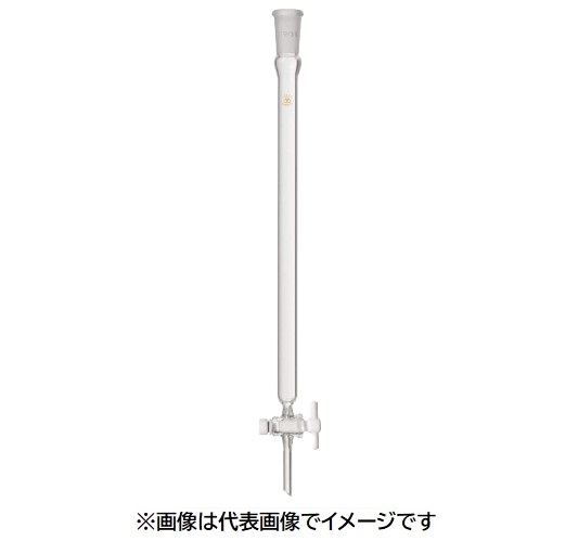 三商 共通クロマト管 20×300 15/25 PTFEコック付