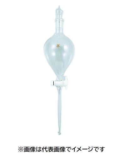 三商印 SPC分液ロート 球型 PTFEコック付 300mL