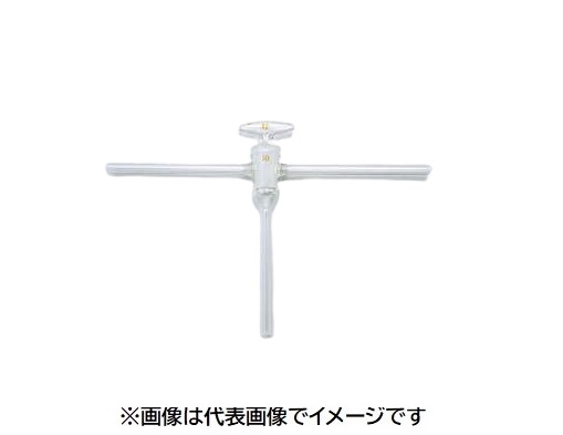 三商印 高真空コック T型（三方） 8mm