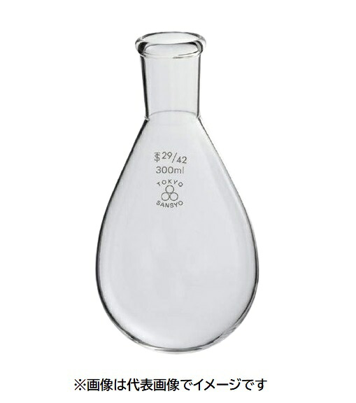 三商 澄み切った摺組み合わせ茄子型瓶 2000mL 29/42