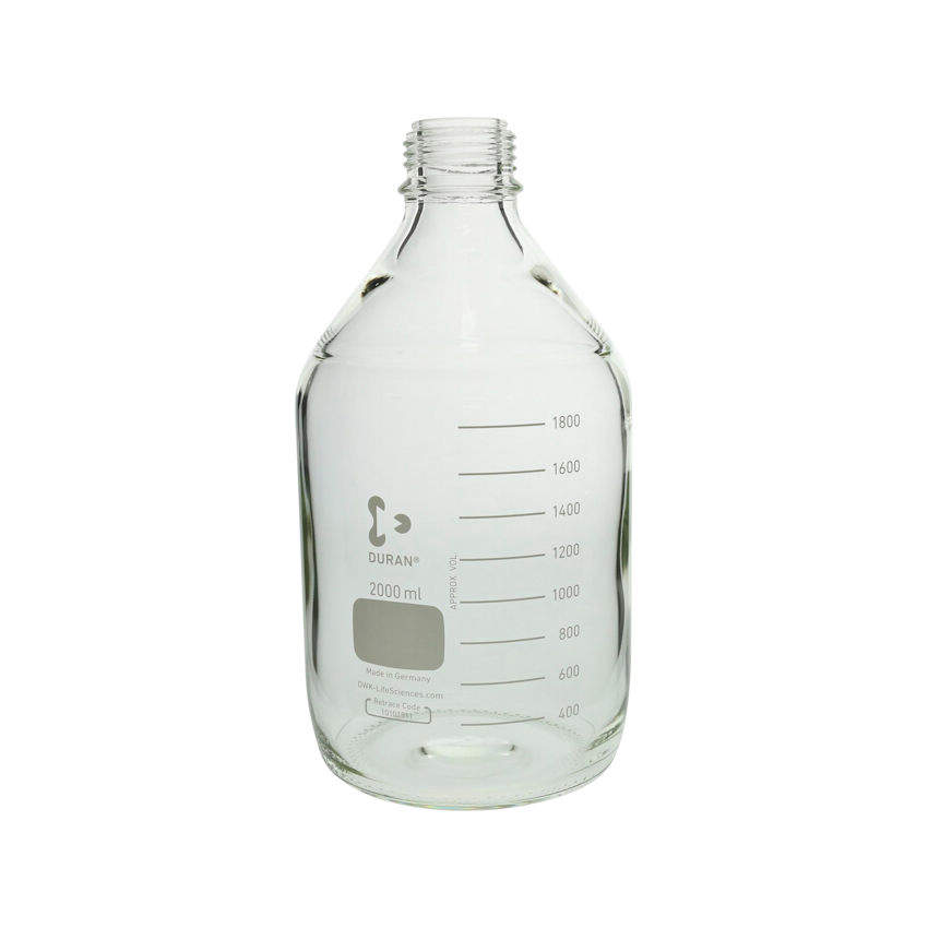 柴田 ネジ口瓶 本体のみ 2000ml|ハカルドットコム 店