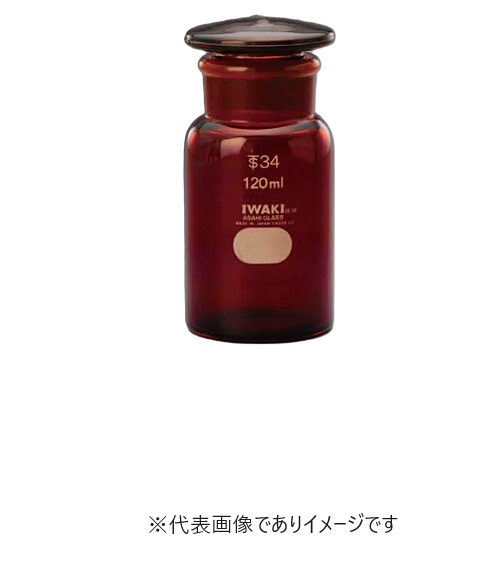 共通試薬瓶広口 茶 500ml 51585S-BT500|ハカルドットコム 店