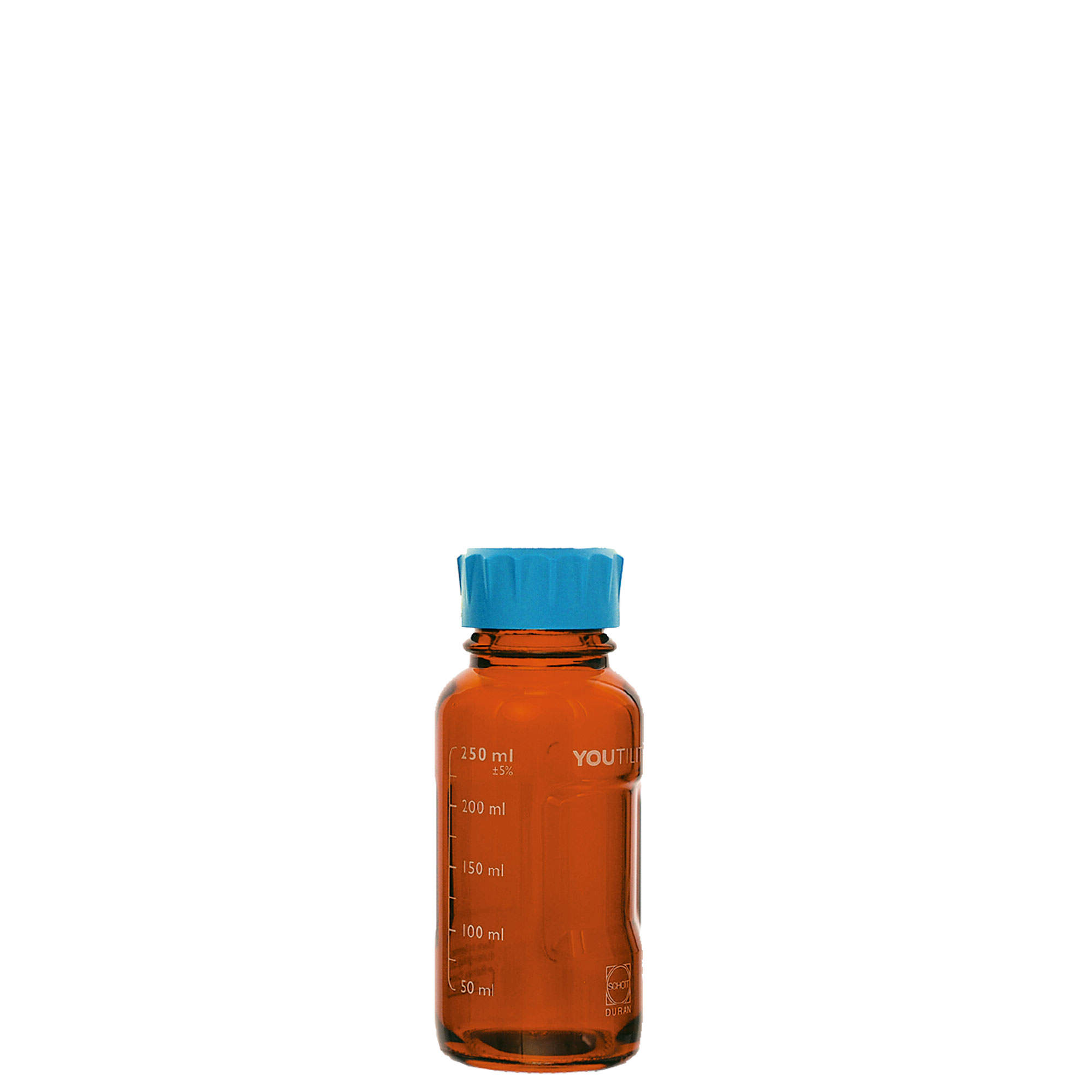 ユーティリティネジ口ボトル 茶 Eキャップ付 250ml|ハカルドットコム 店