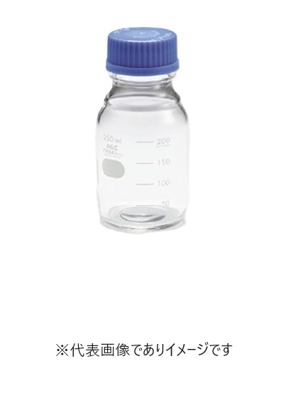 IWAKI 広口メジューム瓶 青旗がしら付 5000ml