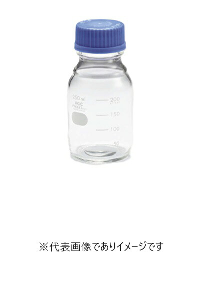 IWAKI 広口メジューム瓶 青キャップ付 10000ml