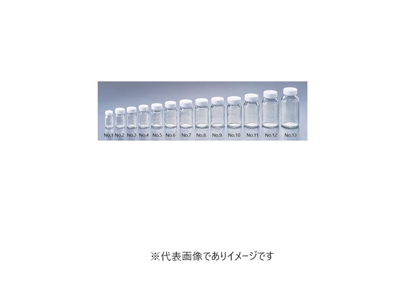 マルエム 軽量規格瓶 No.6 100入