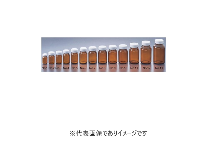 マルエム 軽量規格瓶 褐色 No.12 50入|ハカルドットコム 店