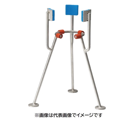(直送)二重管反応容器用架台 LVD-S1000-85|ハカルドットコム 店