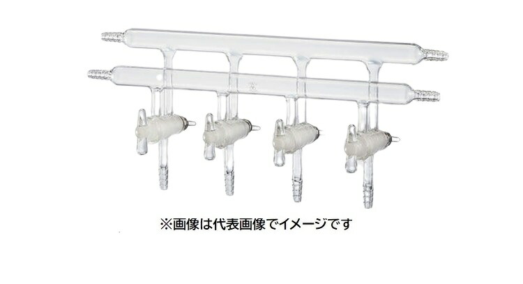三商 屁っ放り繰り換える用無意味さ多岐管 4連 両端天然ゴム打ちきり