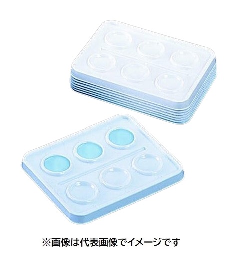 マルエム ディスポ反応板 6穴 200入
