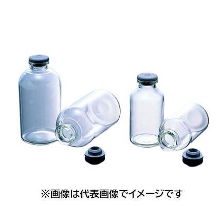 NEG バイアル瓶 ゴム栓付 V-2B 100入｜ハカルドットコム 店