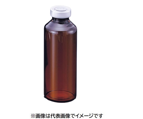 マルエム 広口バイアル瓶 No.7 茶 セット 50入