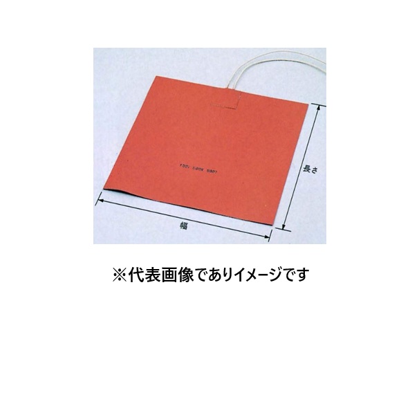 シリコンラバーヒーター 長100mm&times;幅100mm｜ハカルドットコム 店