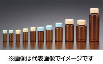 マルエム スクリュー管 オレンジキャップ付 No.7 茶 50入