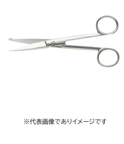 三商 球付外科剪刀 SB-A 直型・横はずし 研究実験用