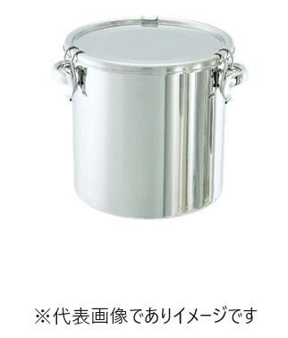 (直送)ステンレス密閉タンク 70L CTH-43H 取手タイプ