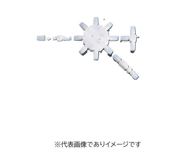 オールPTFE製コネクター バルブ付 OMJ2420|ハカルドットコム 店