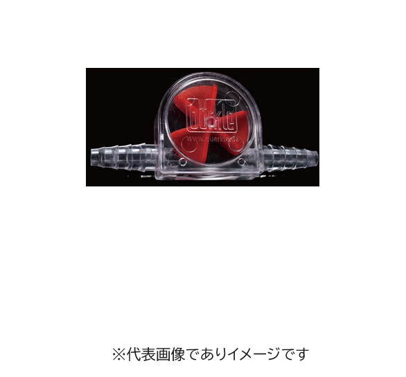 フローモニター 羽根付 OB872102 SAN製 赤