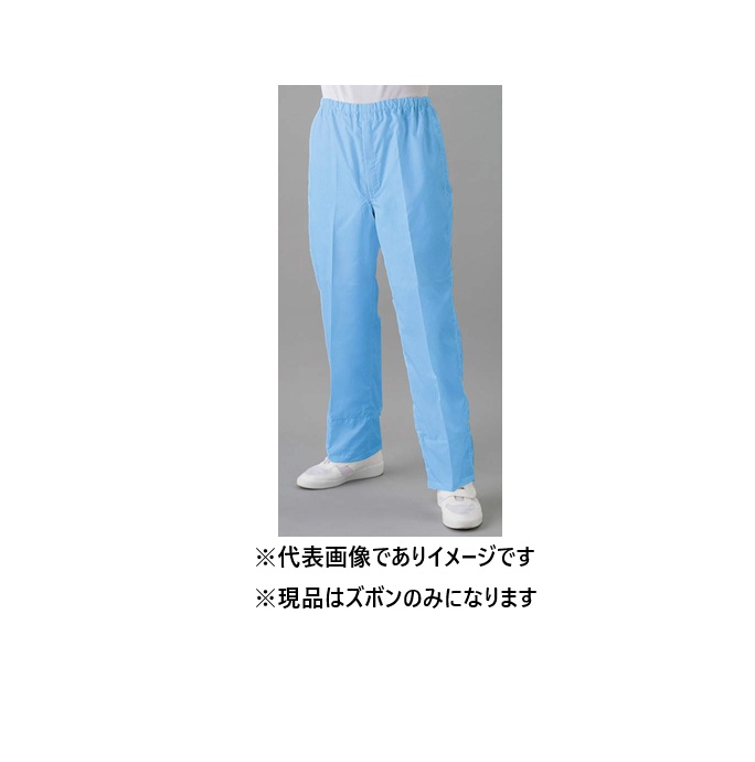 嚠喨たるお召しもの ズボン 青色 FD314C-02 L 作業着・作業服-花・ガーデン・DIY-安全・保護用品