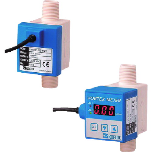 コフロック FM0103-SD-PN/K 流動性用小型カルマン渦磁束計 FM01