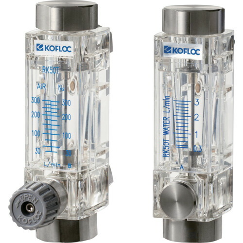 コフロック RK50T-V-3/8-WATER-5L/MIN 大流束用脂製流出米突