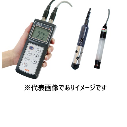 笠原理化実業 DOP-11Z DO/PH計 DO電極OXP-3V-3+pH/ORP電極PHD-120-3付