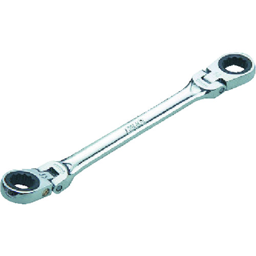 KTC MR1-1214F ラチェットメガネレンチ 両頭型首商い口印字機 対辺大きさ12×14粍 全長195粍