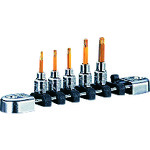 KTC NTQ4T05A 6.3sq.T型トルクスビットソケットセット 5コ組