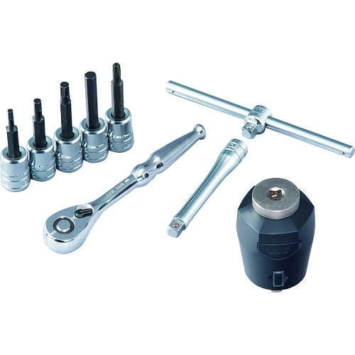 KTC TB209TQ 6.3sq.ビットソケットレンチセット トルクルモデル｜ハカルドットコム 店