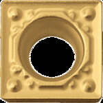 京セラ SCMT09T308HQCA525 旋削加工用チップ CVDコーティング CA525 10個入|ハカルドットコム 店