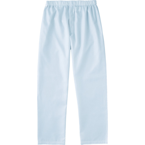 TRUSCO 474-8654 TCLGP-W-L 制電糸グリッド仕様パンツ ホワイト L 4748654