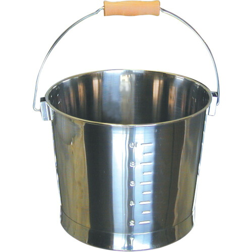 TRUSCO 488-6348 TSH-640B ステンレスバケツ 10L 280X230 4886348